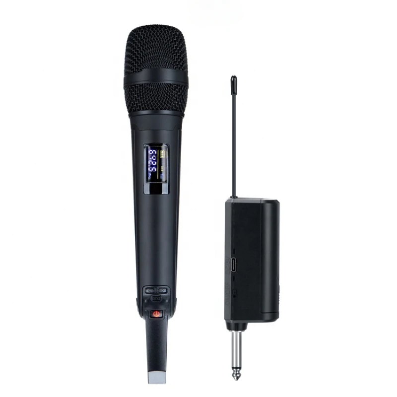 Skm9000 Microphone Wireless 1 Channel Mic ABS Material Universal Microphone with Echo Handheld Long Range Wireless Mic 2024 New