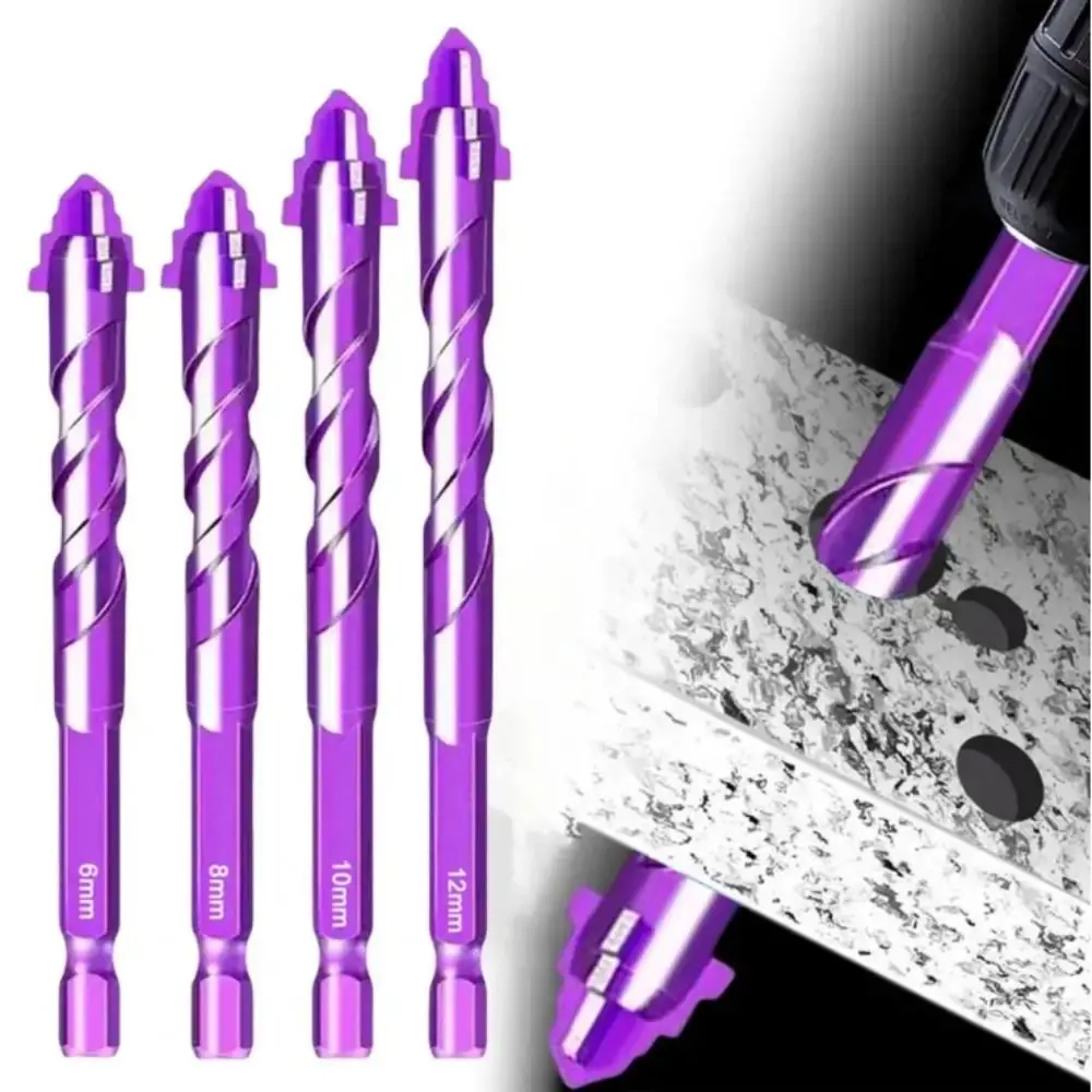

High Hardness Multifunctional Tool Set Steel Alloy Four-Flute Woodworking Tool Eccentric Design Rust Resistant