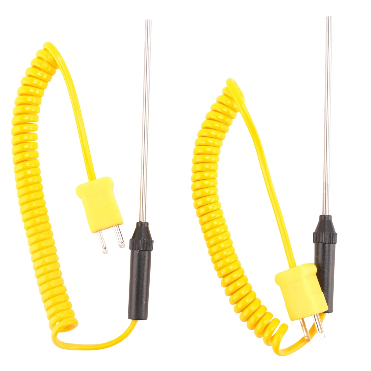 Thermocouple numérique de type K Therye.com (-50 °C-1300 °C) avec canaux touristes, 4 sondes, déterminer la haute température