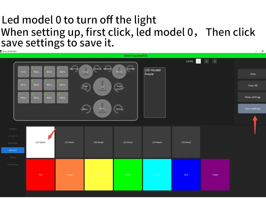 3 Modi, 12 Tasten, mechanische Tastatur, 4 Knöpfe, individuelle Programmierung, Makro-Gaming-Tastatur, RGB, Bluetooth, 2,4 G, USB, kabelgebundene Tastatur für PS – Detail 15