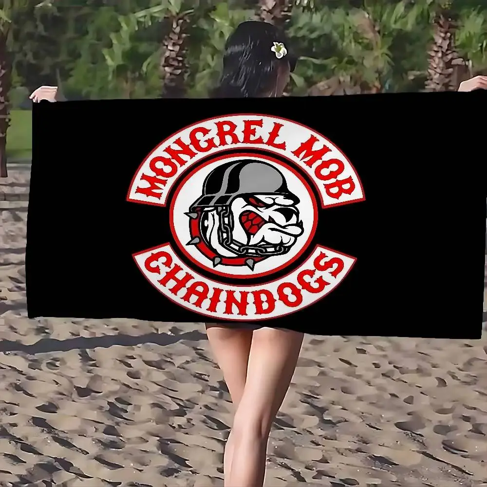 M-Mongrel Mob Cartoon Flag Art Science Fiction Room Home Decor Wall Hanging Home Decor Banner