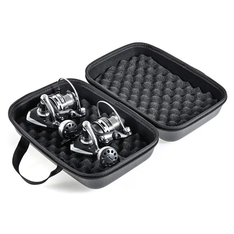 SUMMER SALE Fishing Reel Bag Drum Raft Alarm Fish Detector Storage Bag, Fishing Gear Storage Bag,28X19X12.5Cm