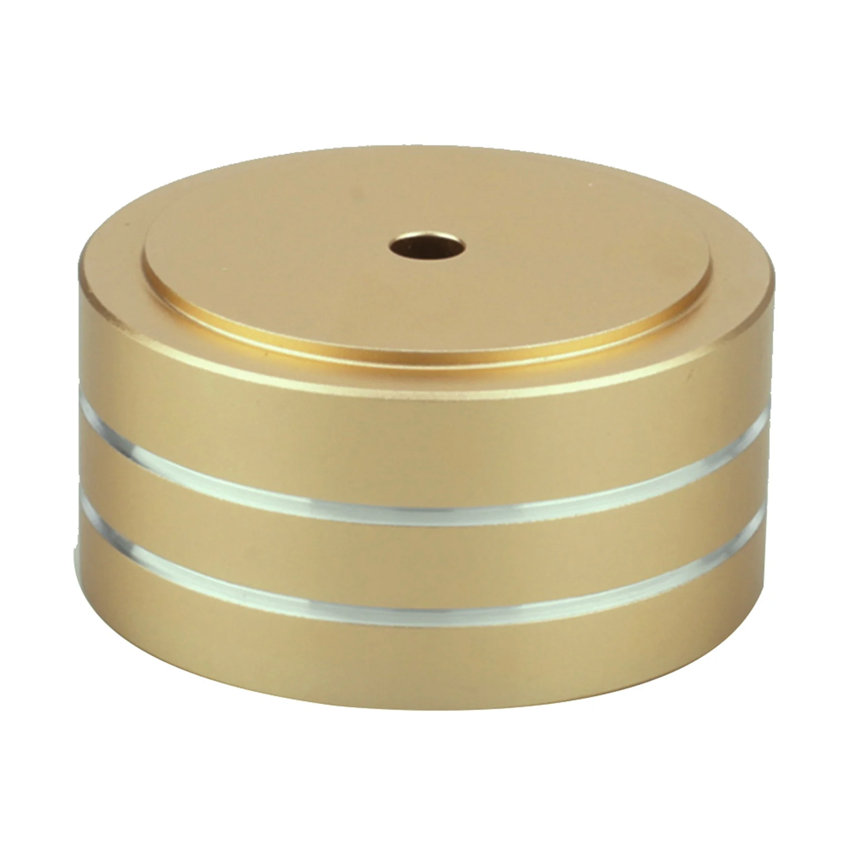 8Pcs 40X20mm Aluminum HIFI AMP Speaker Isolation Stand Turntable DAC Feet Pad (Gold)-Y18A