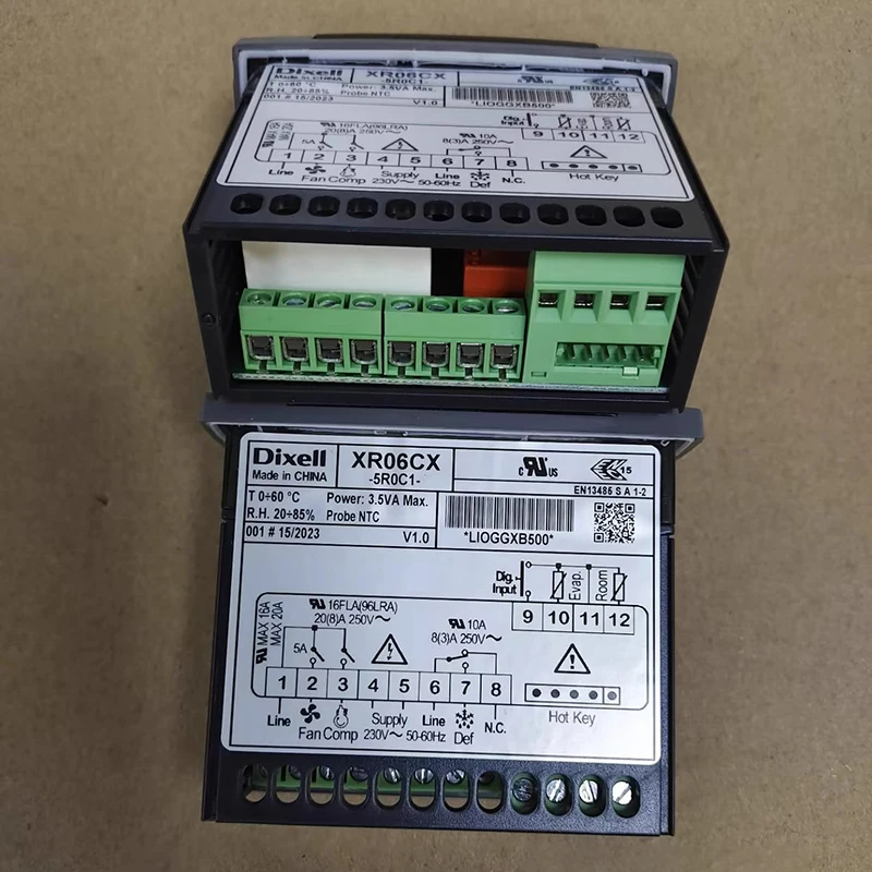 Electronic Controller DIXELL XR06CX-5R0C1 Mounting Measurements 71x29mm 230V Voltage AC NTC