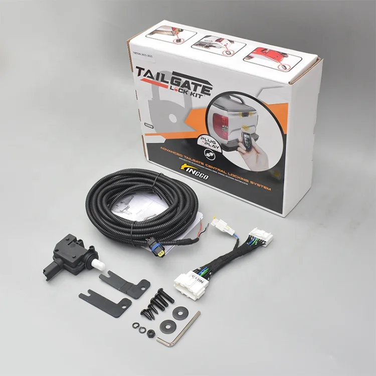 Pickup Remote Control Power Rear Tailgate Security Latching Lock Kit For TRITON 2015-2021