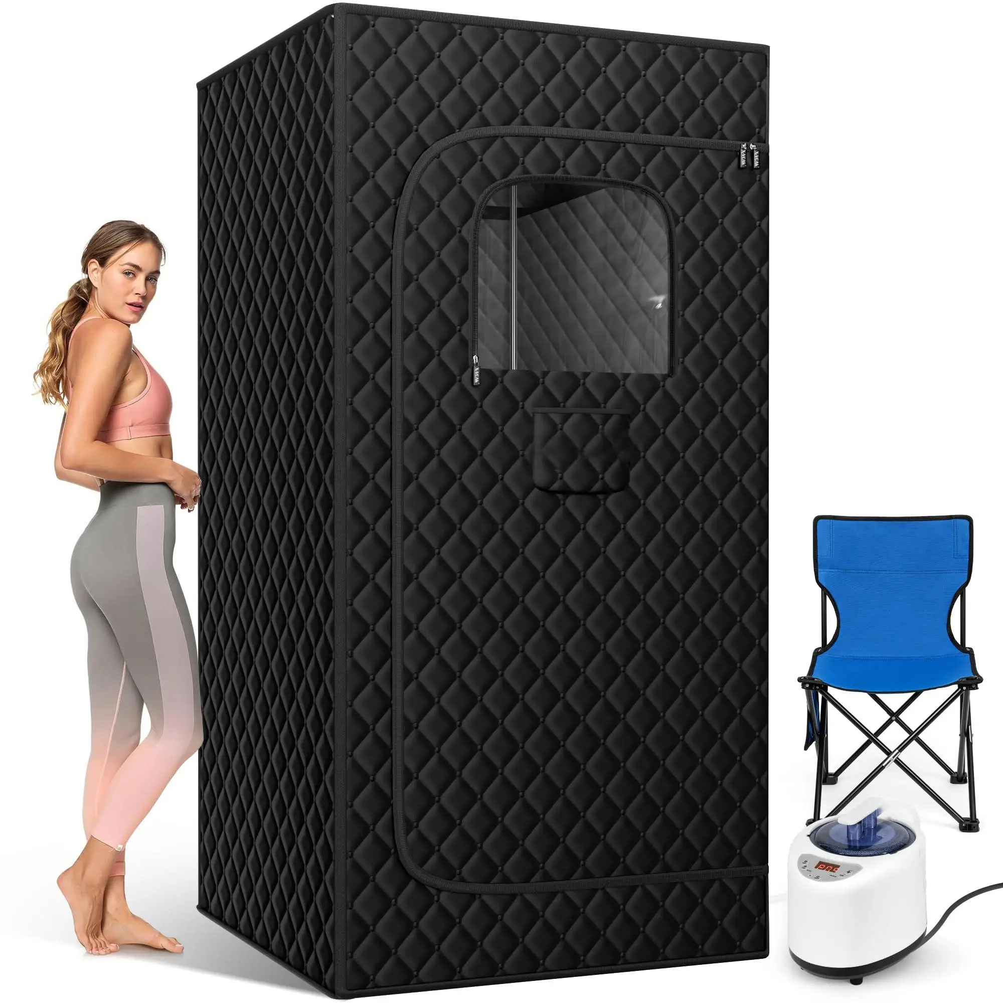 

Soft and Antislippery Body Spa Steam Bath Shower Durable Material Portable Sauna Tent Portable Steam Saunas for Sale