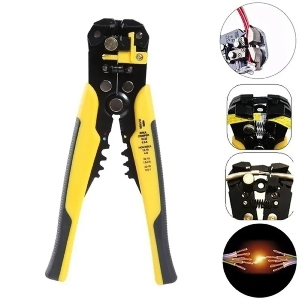 Crimper Cable Cutter Automatic Wire Stripper Multifunctional Stripping Tools Crimping Pliers  Professional Terminal Tool