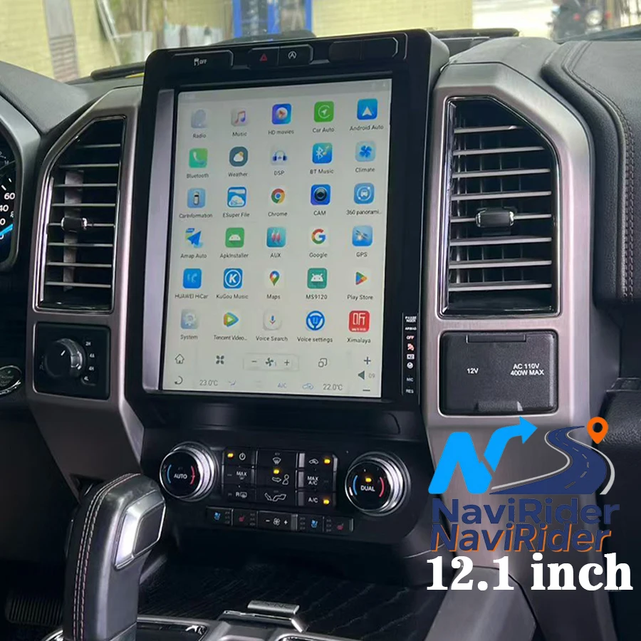 Android 13 For Ford F150 F250 2015-2019 SYNC 2 SYNC 3 Car Radio Car Multimedia Video Player GPS Carplay Navigation 12.1