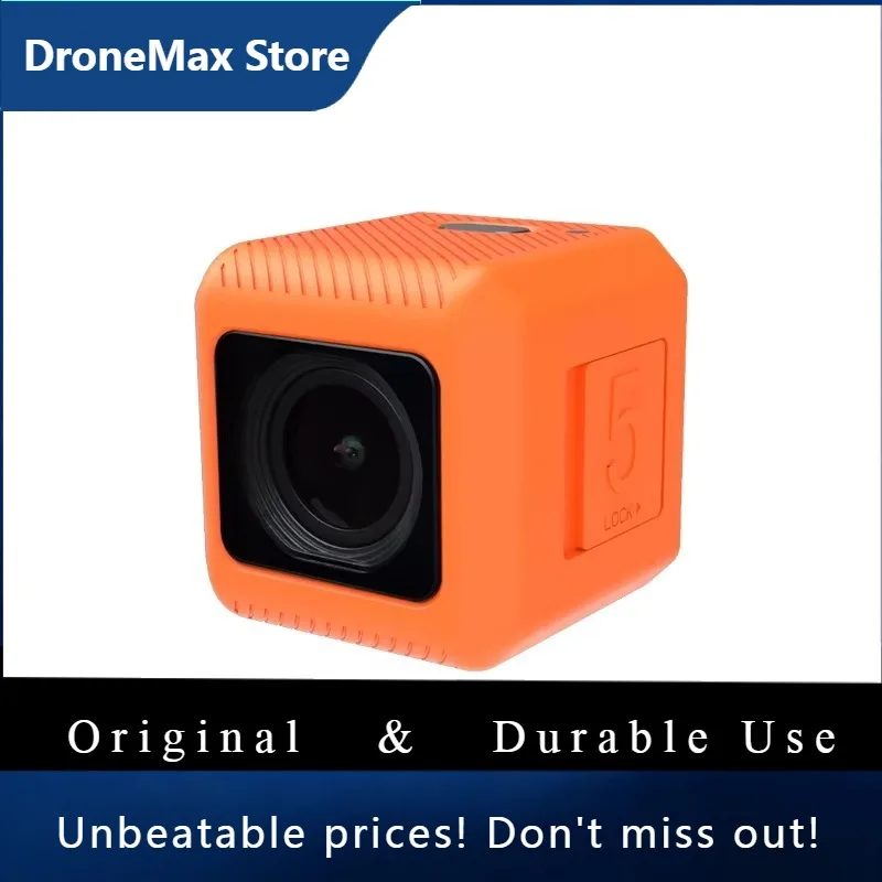 DroMaRunCam 5 RunCam5 Orange / Black 4K 2.7K@60FPS Action Sport Camera Drone RC Car For FPV Racing Sport APP Setting Parameters