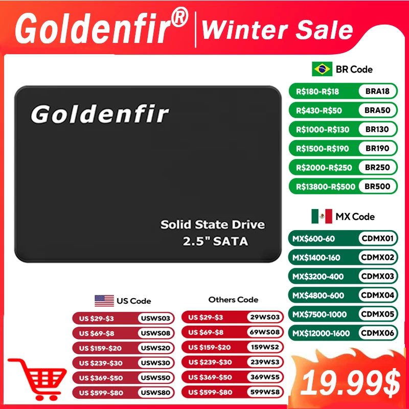 Goldenfir Low price solid-state drive 480GB  500GB  512GB Compatible with laptops and desktop computers