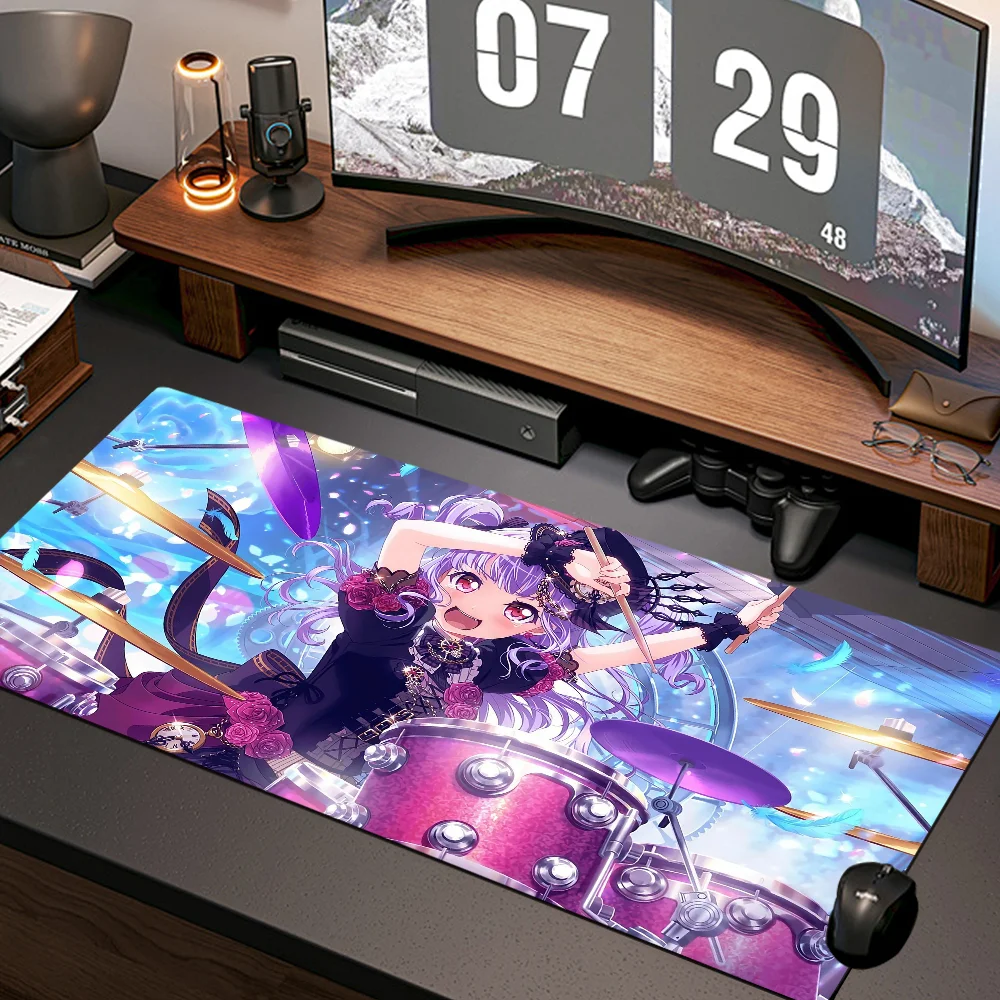Gaming Accessories BanG Dream Mousepad Desk Mat  Laptop Pad Carpet Anime Xxl Mousepad Company Notebook Gamer Computer Table mat