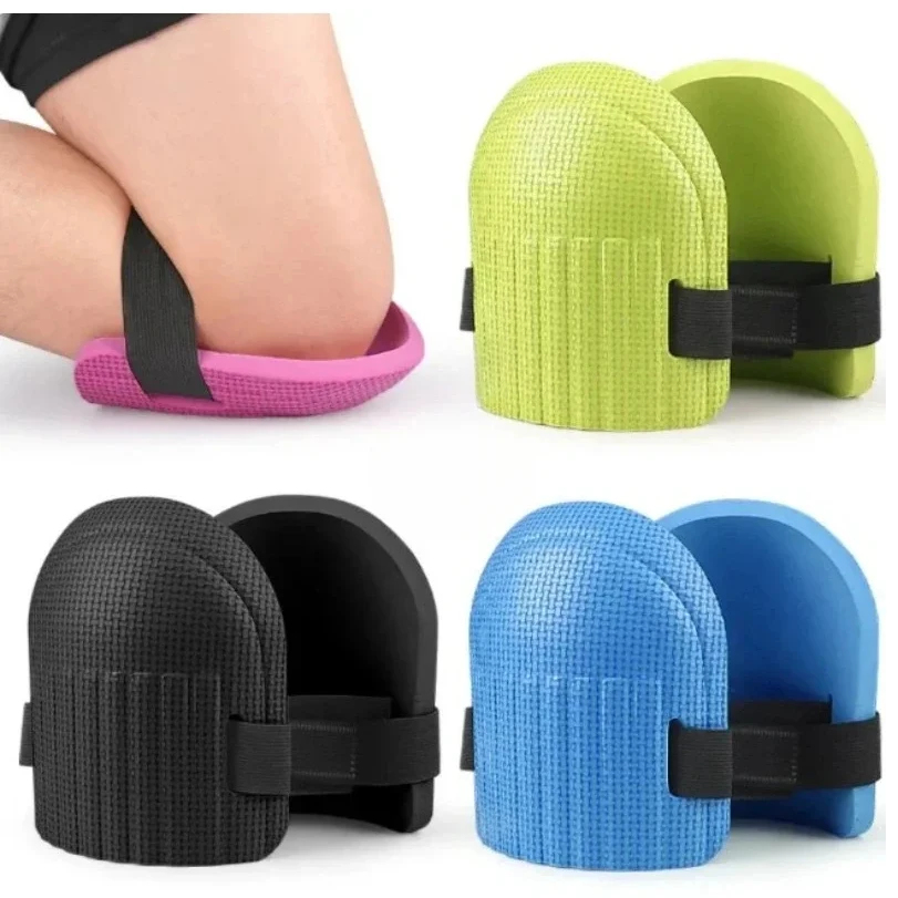 

2Pcs Protective Knee Pad EVA Foam Working Soft Padding Workplace Safety Self Protection Sport Kneepads for Gardening Cleaning
