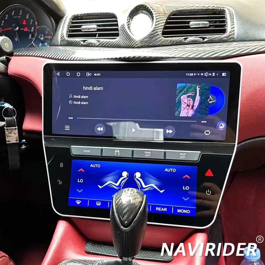 

Android 13 Car Radio For Maserati GT 2007 - 2015 RHD LHD Multimedia Video Player GPS Navigation Air Conditioning Panel Carplay