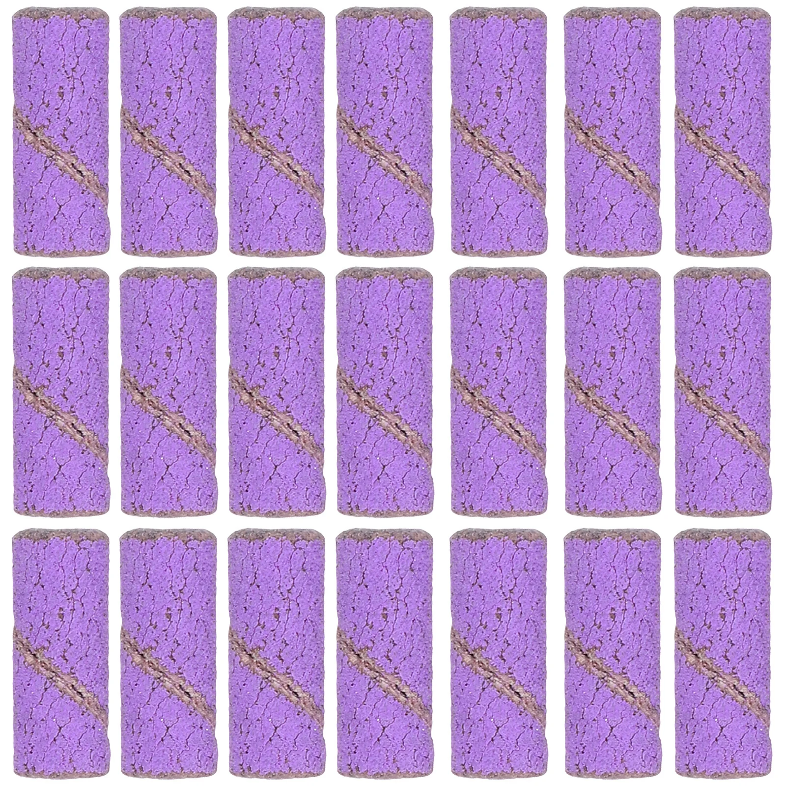 50 قطعة الرملي العصابات للأظافر مسمار لقمة ثقب الاكريليك مانيكير طحن خواتم المحمولة العصابات الصغيرة هلام البولندية أداة إزالة الصواميل #3