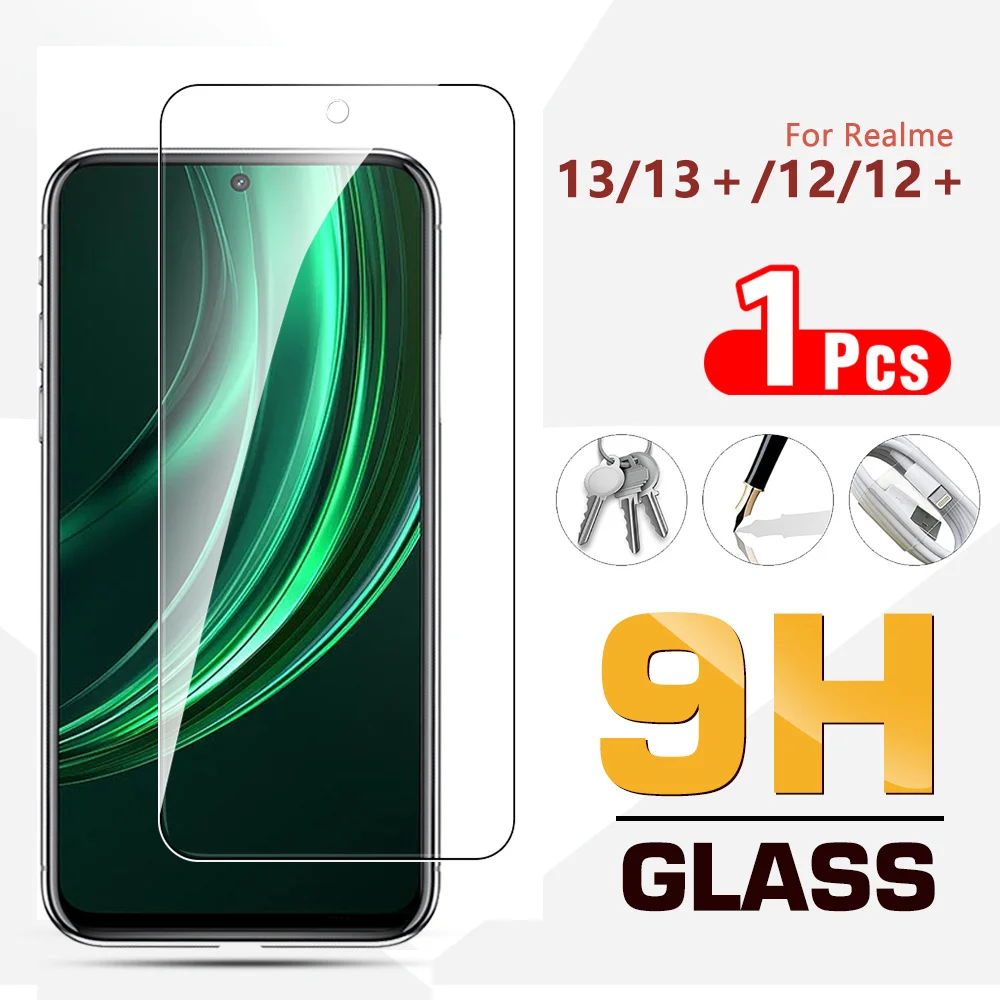 Realme13 13plus 12 12plus 11 10 protetor de tela para realme 13 + 12 + 12x 12lite 11 10 pro 4g 5g vidro protetor realme13plus 2024