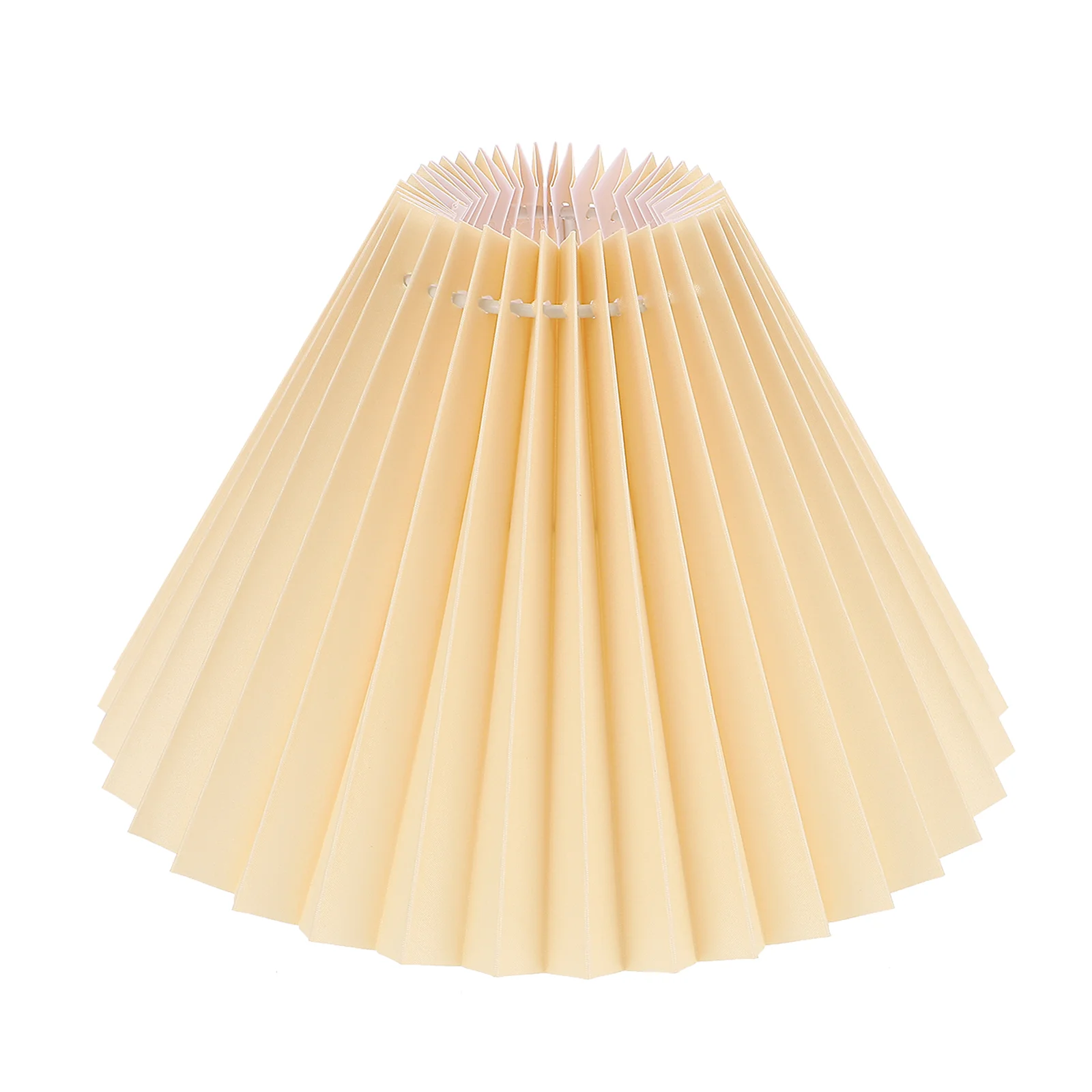 Chandelier Shade Pleated Lampshade Semi Flush Mount Ceiling Light Shades for Table Wrought Iron Decorative