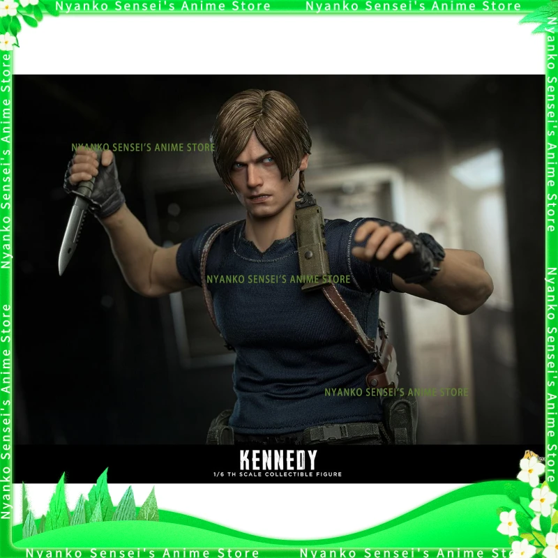 Na Stanie MTTOYS Resident Evil Leon S Kennedy Figurka Militarna 1/6 z Ruchomymi Oczami 017 Figurka Akcji Model Anime Zabawka Prezent Kolekcjonerski