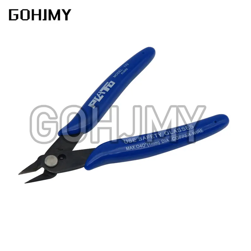 PLATO 170 Wishful Clamp DIY Electronic Diagonal Pliers Side Cutting Nippers Wire Cutter 3D printer parts