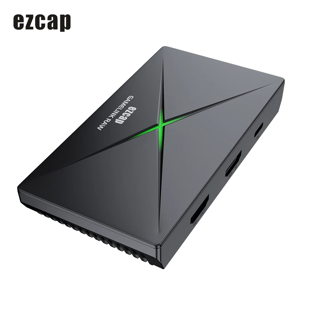 ezcap333 4K Video Capture Card SB3.0 Game Live Streaming and Capture video up to 1080p120 or 2160p30 with Mic Line In