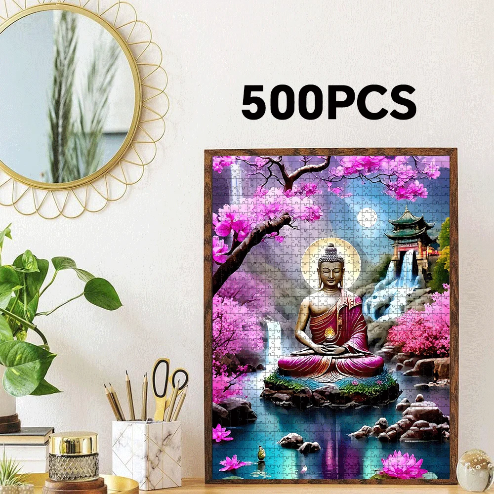 1000/500 قطعة بازل قطع زن مع ب - مراجعة Board Game Zen وسعره