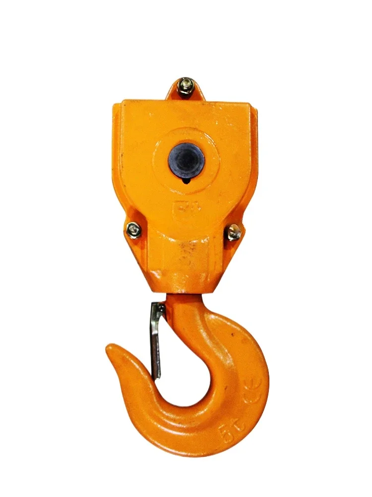 Special lifting hooks for electric chain hoists with a capacity of 0.5, 1, 2, 3, and 5 tons for lifting and lowering by crane