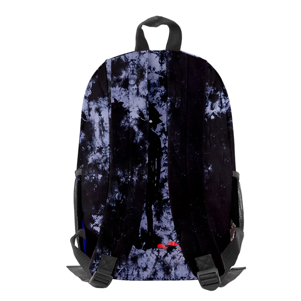 Omori Anime STRANGER Tie-Dye  Backpack Bag Unisex Daypack Zipper Traval Bag Harajuku Bag