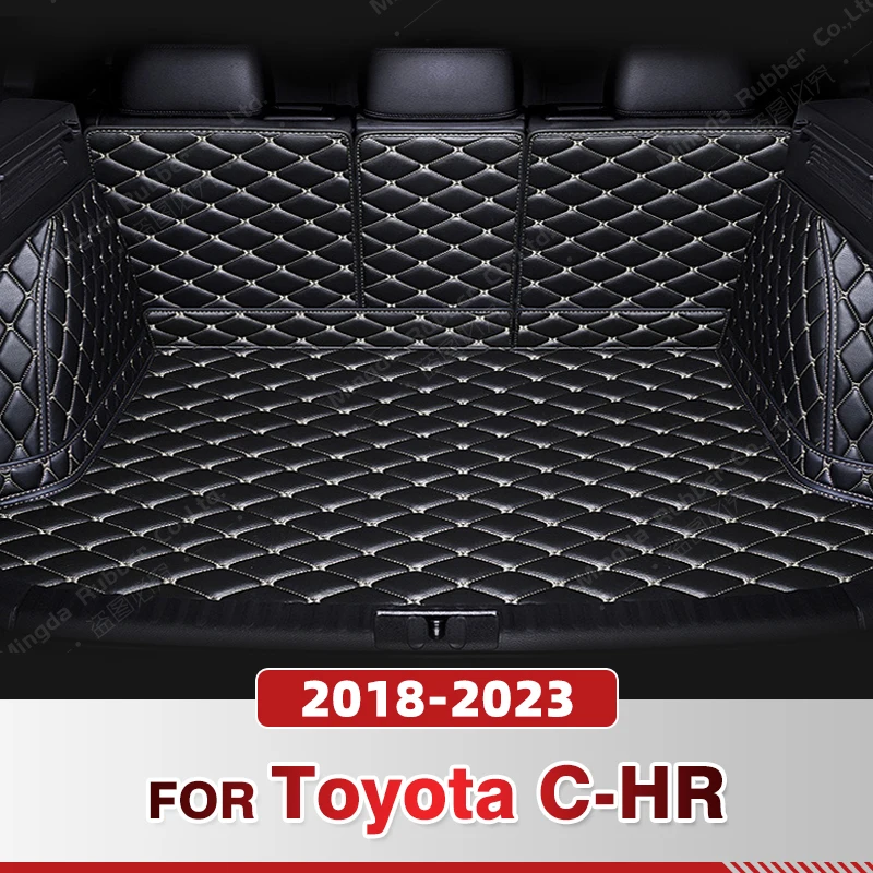 

Для Toyota C-HR 2018-2023 2022 2021 20 19 авто полное покрытие коврик для багажника автомобильный чехол коврик грузовой вкладыш внутренняя защита аксессуары