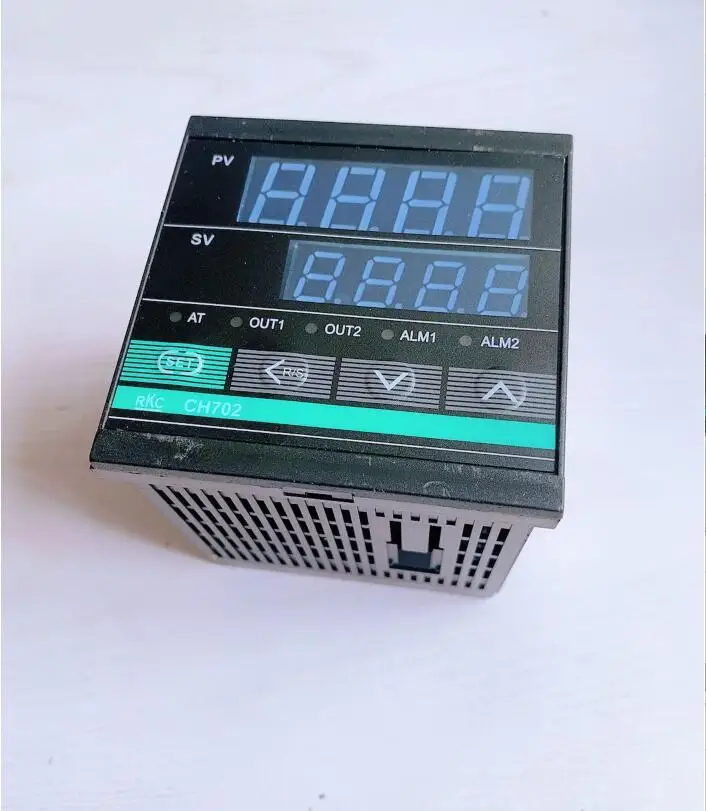 Solid State Digital Temperatura Contro Relé Saída Dupla Ch702 Rex-ch702fk02-mv an Pid 72x72x80 mm