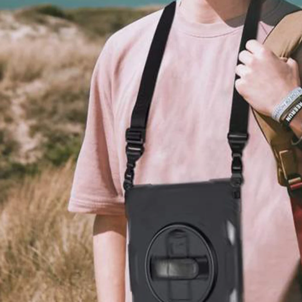 

Digital Camera Shoulder Strap Crossbody Bag Messenger Adjustable Black Buckle Design