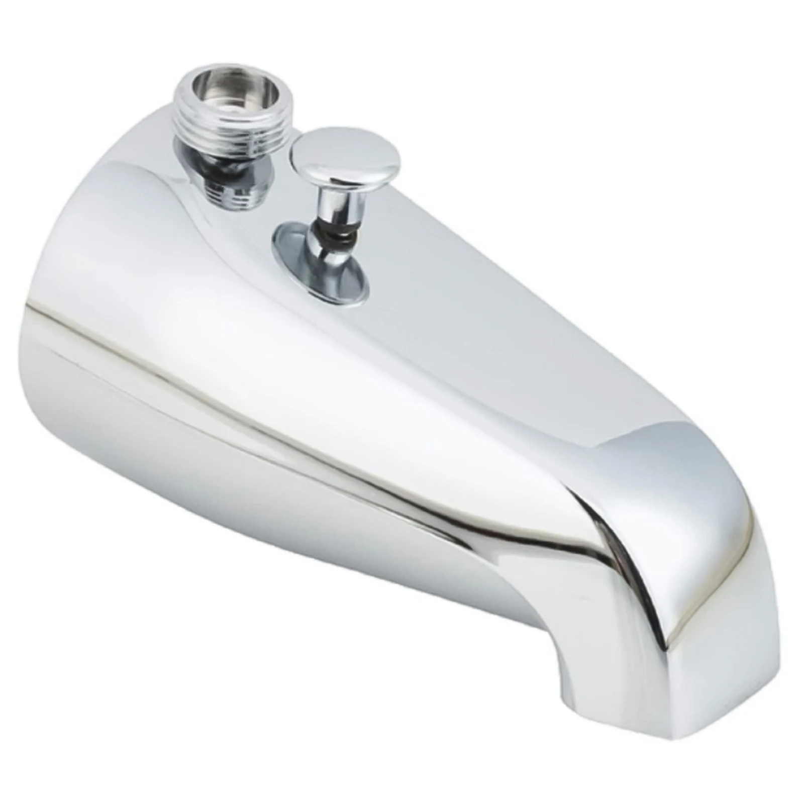 bathtub spout  made of zinc alloy  easy to install and clean  with front diverter lift bar for customized water flow