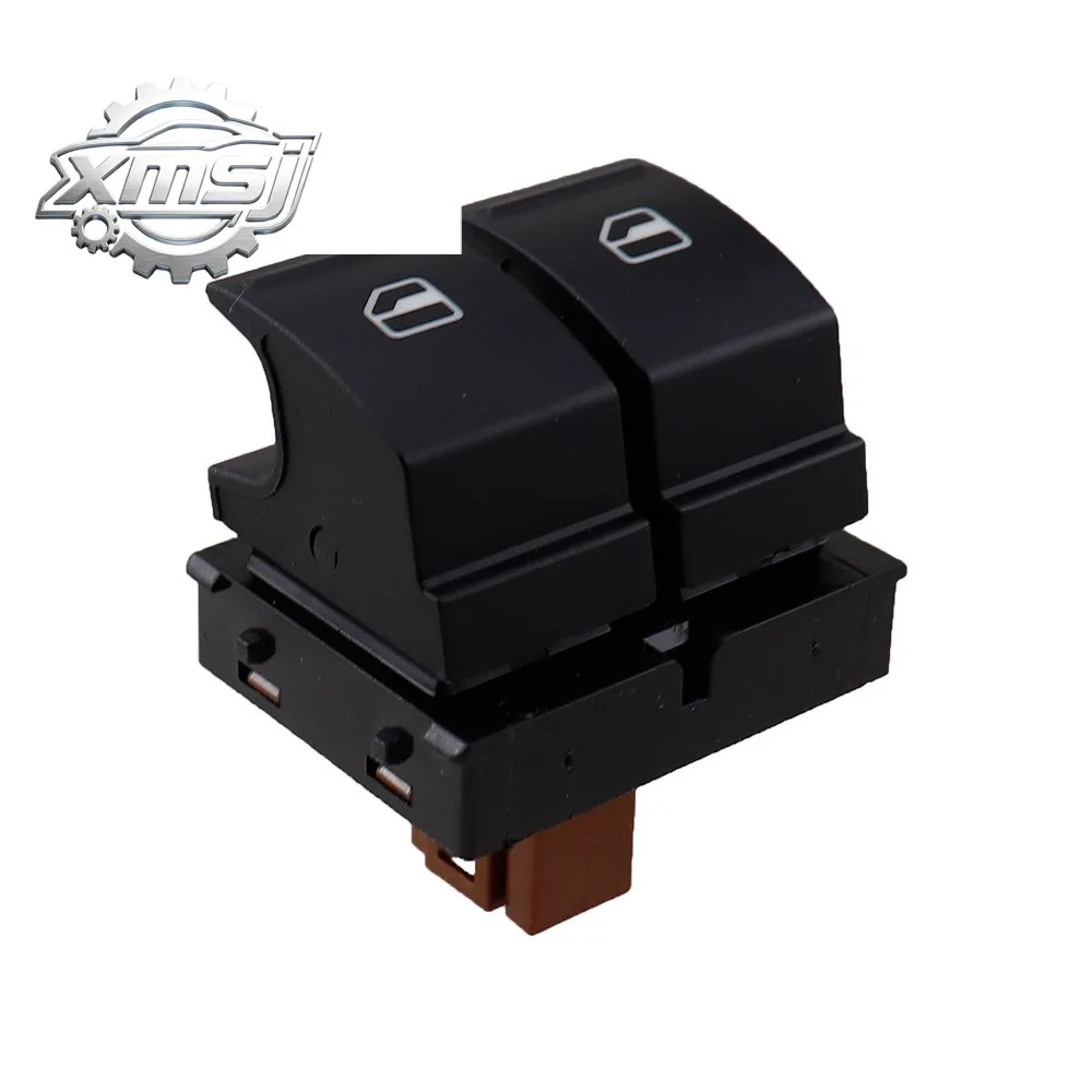 

Interruptor principal de ventana eléctrica, botón de Control, consola, lado de conducción, compatible con Skoda Fabia Octavia Ro