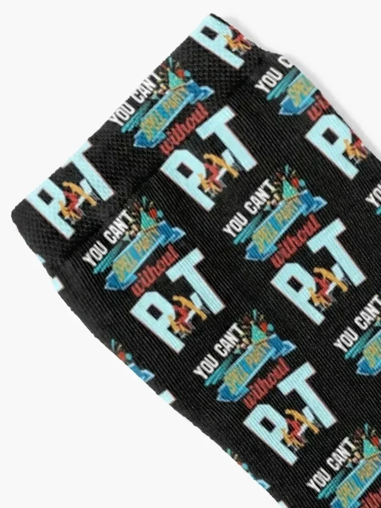 Physical Therapist You Can't Spell Party Without PT- funny therapist gifts Socks cute Thermal man winter Men's Socks Women's