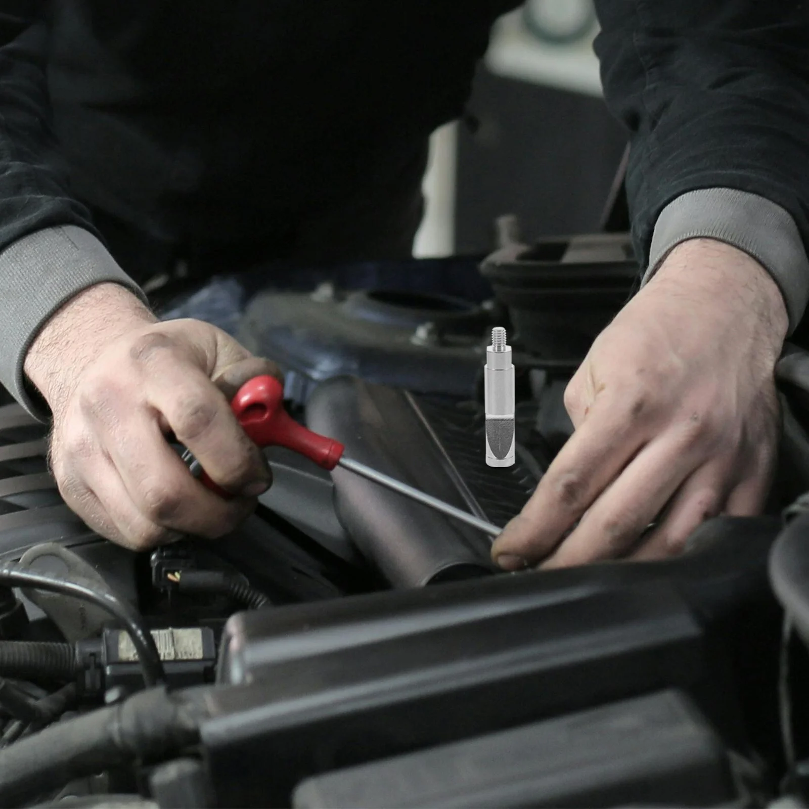 

Tuning Fuel Boost Pin Stainless Steel Sleek Color High Temperature Resistant Car Engine Bay Replacement Performance Upgrade