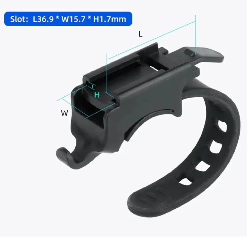 1pc MTB Bicycle Stand Mount Lamp Bracket Quick Mount Headlight Adapter for Rockbros QD-250 YQ200/400 Blackbird L1