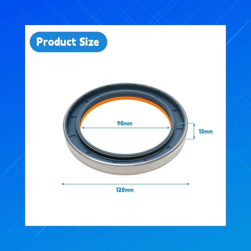 

DMHUI high-quality agricultural machinery oil seals,Size 90x120x13mm,applicable toJCB: 904/50008/07800/06800 and Corteco12001910