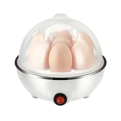 220V Multifunctional Electric Egg Boiler Mini Steamer Corn Milk Steamed Kitchen Cooking Machine Rapid Egg Steamer EU/US PLUG