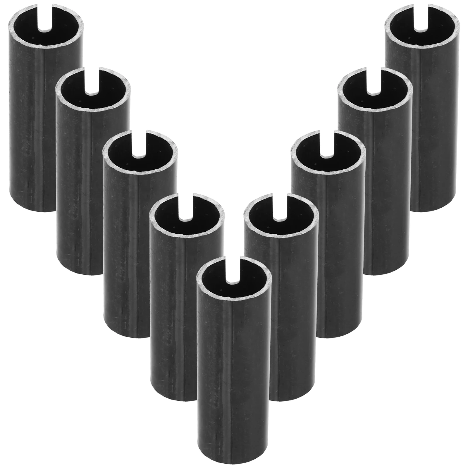 

10 Pcs Car Headrest Tube Seat Post Rod Guide Bar Shaft Support Iron Anchor Column Automotive