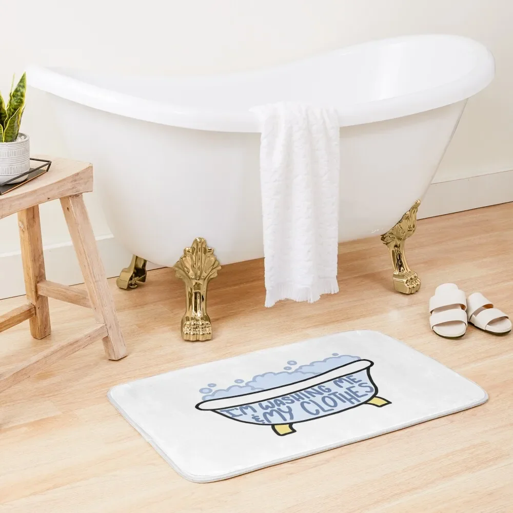 

I’m Washing Me And My Clothes Rip Vine Bath Mat Kitchen Rug Bathroom Floor Mat