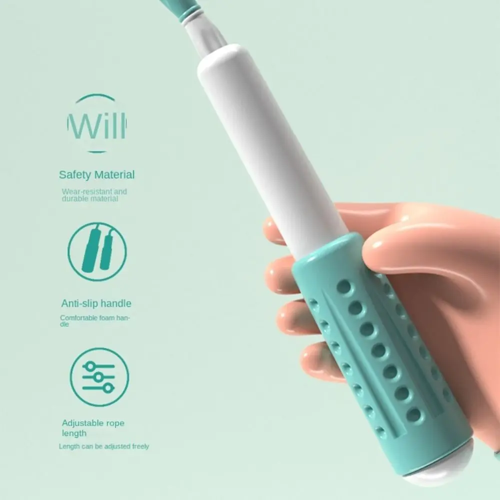 

Gym Equipment Bamboo Joint Racing Jump Rope 2.8m Anti-Skid Exam Jump Rope Lightweight Professional Sports Rope Student