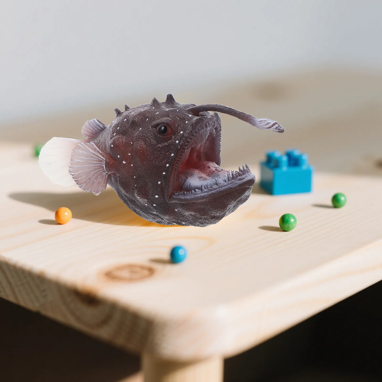 

Realistic Deep Sea Fish Ornament Educational Marine Life Decoration for Classroom Learning Ocean Theme Party Favors Kids Room