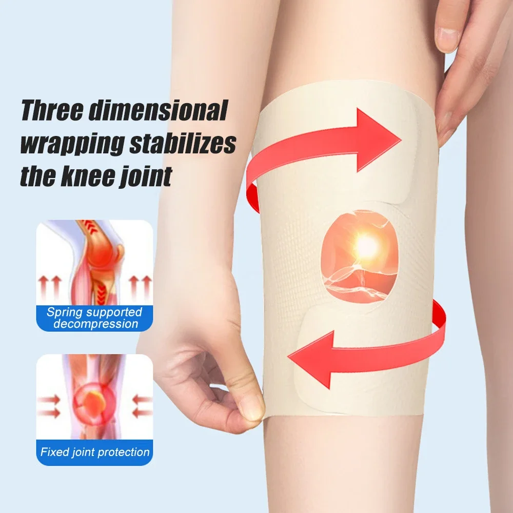 1Pcs Knee Brace with Side Stabilizer, Compression Knee Sleeve For Men Women, Knee Support Brace for Knee-Pain Relief - Image 5