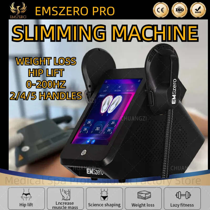 

Emszero Desktop RF Eletric Muscle Stimulation Lose Weight Fitness Body Shaping Buttocks Lift Massage Equipment 6500W 15 Tesla