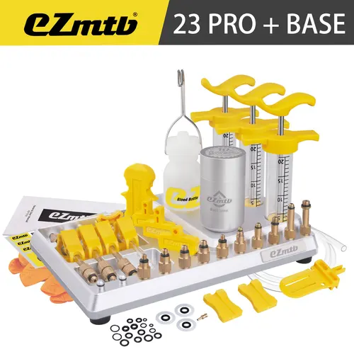 EZmtb-Herramienta de cambio e inyección de aceite de disco de freno de bicicleta, mantenimiento de frenos multiusos, versión Universal, junta de Metal