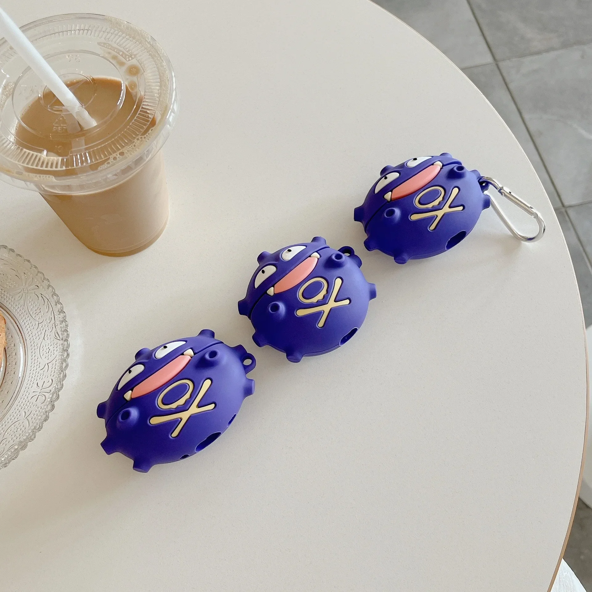 غطاء سيليكون واقي للصدمات لسماعات Airpods ، قنبلة غاز Pokémon Gengar ، حقيبة سماعات Airpods Pro 2 ، الفتيات والفتيان #2