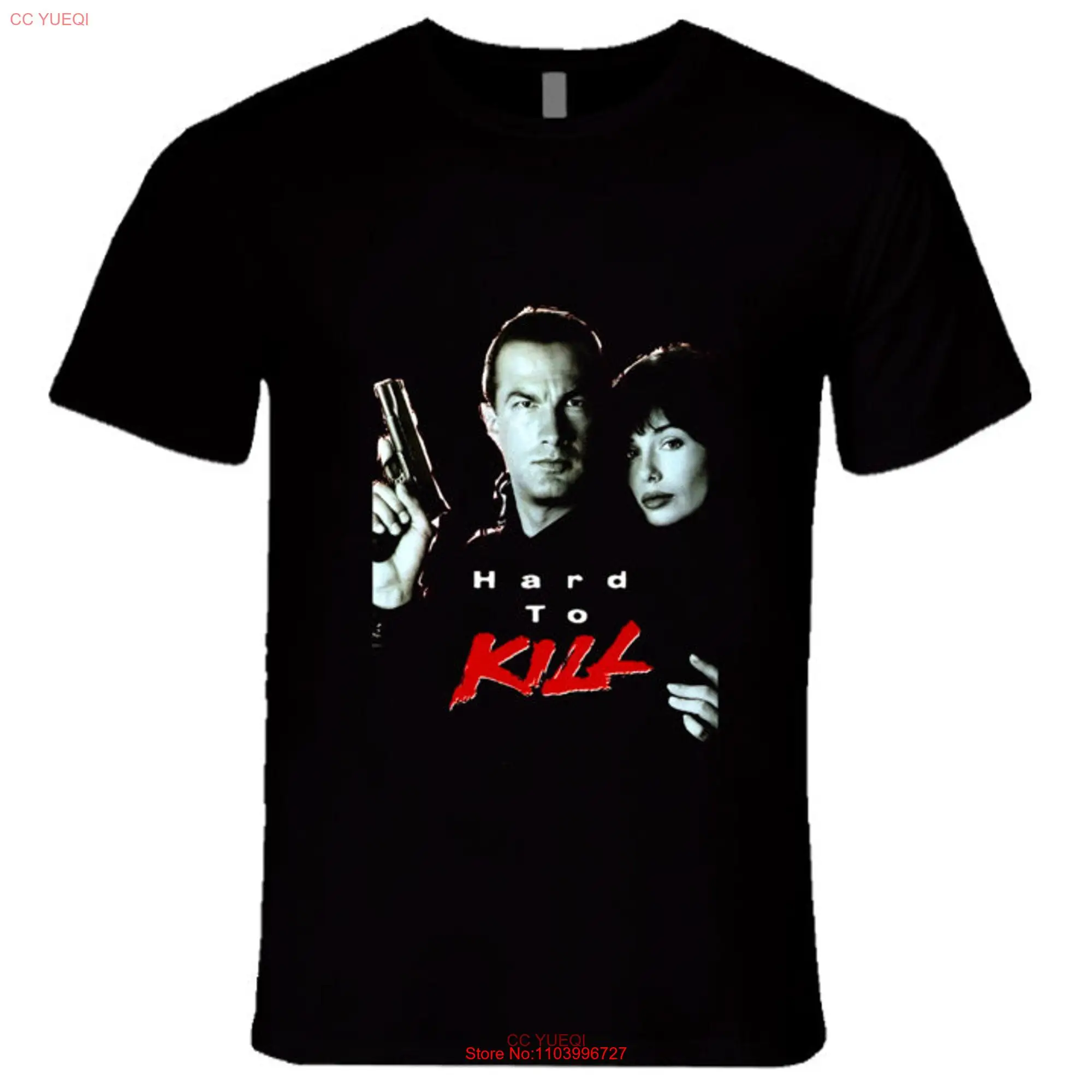 Hard To Kill Seagal 90's Action Martial Arts Movie T Shirt long or short sleeves