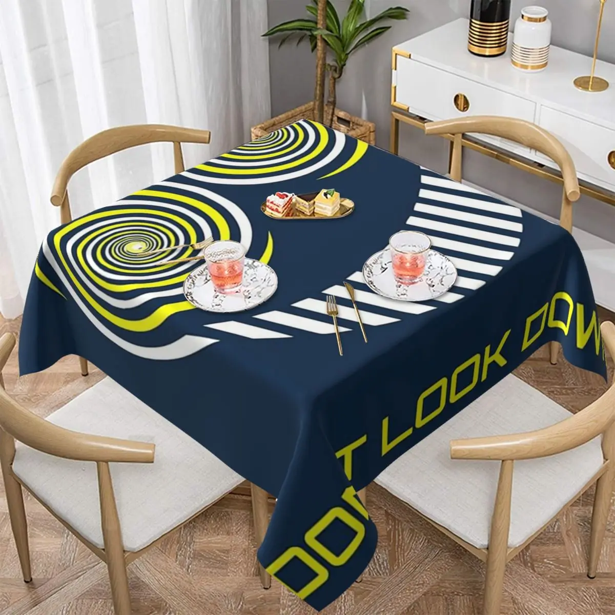 

Униформа Smiler Alton Towers, униформа, британская активационная квадратная скатерть, маслостойкая скатерть для кухни, чехол для обеденного стола