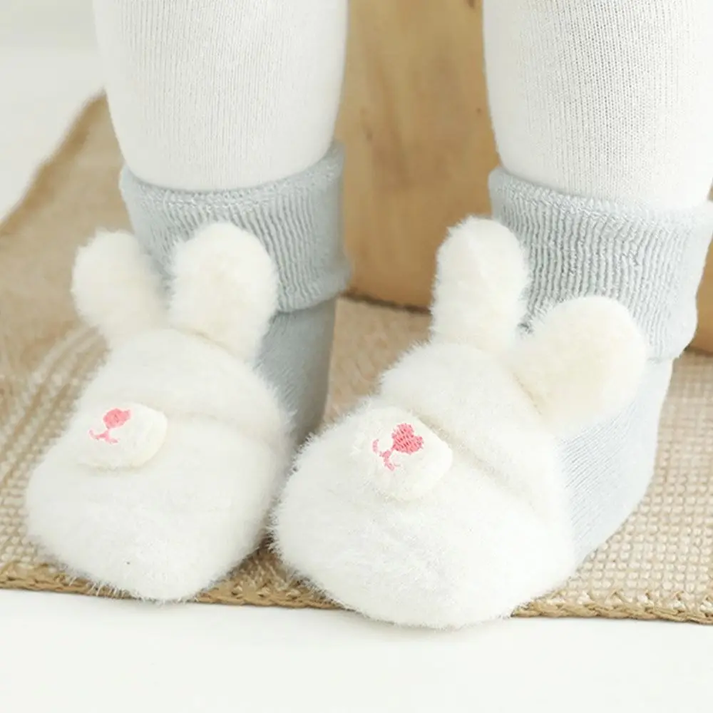 Fashion Winter Socks Soft Thicken Toddler Socks Warm Cute Cartoon Socks Floor