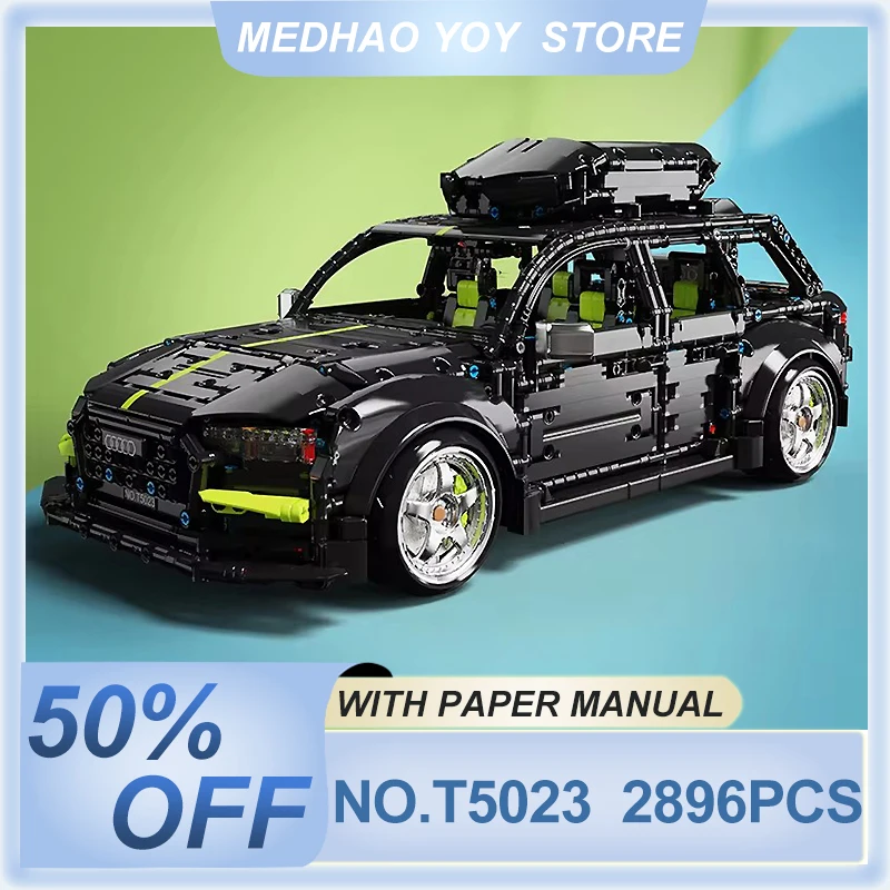 

TGL T5023 MOC Technical R Avant Car Station Wagon SUV Model Building Blocks Bricks Puzzle Toy Birthday Gifts For Boys Kid