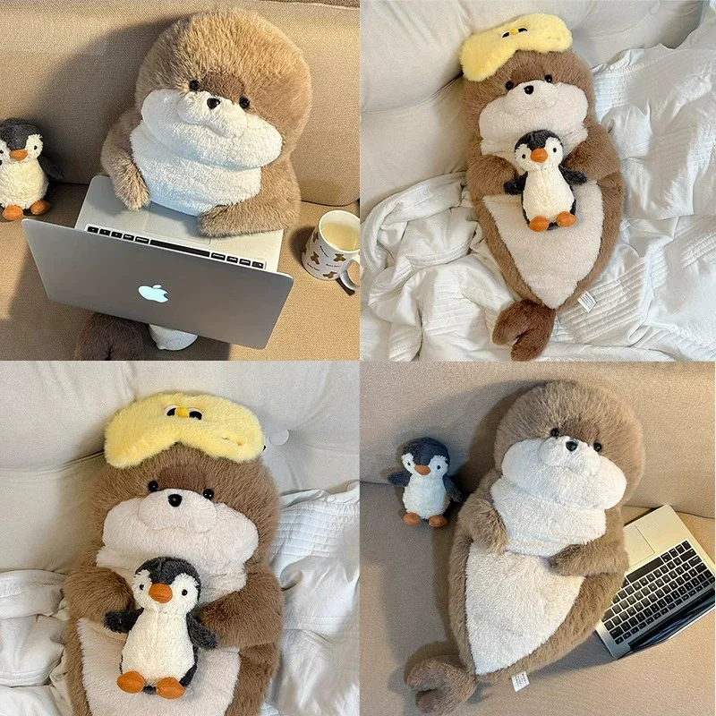 

Оригинальная милая плюшевая игрушка-трость, кукла-кровать, подушка для сна, хлопковая кукла-компаньон, мягкое удобное украшение для комнаты, плюшевый подарок на день рождения