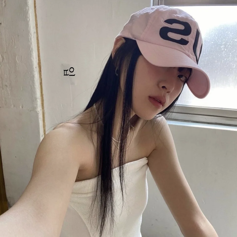 Matching IG Bo Master Hands a US Letter Embroider Couple Thin Baseball Cap Minimalist Quick-Dry Baseball Cap Tide